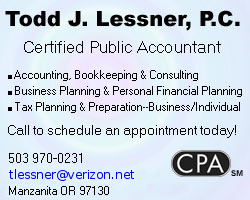 Todd J. Lessner, Certified Public Accountant